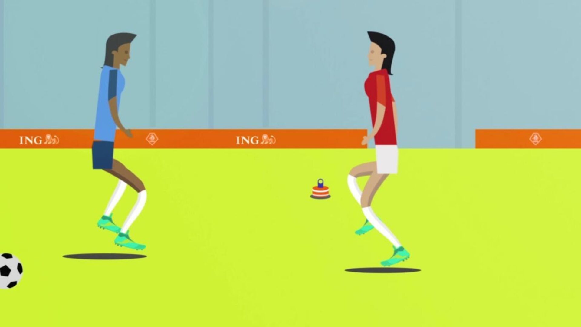 016/O17 jeugdvoetballer Video