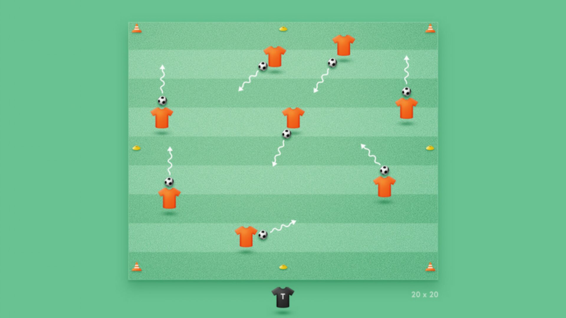 Dribbeloefening Trainersassist