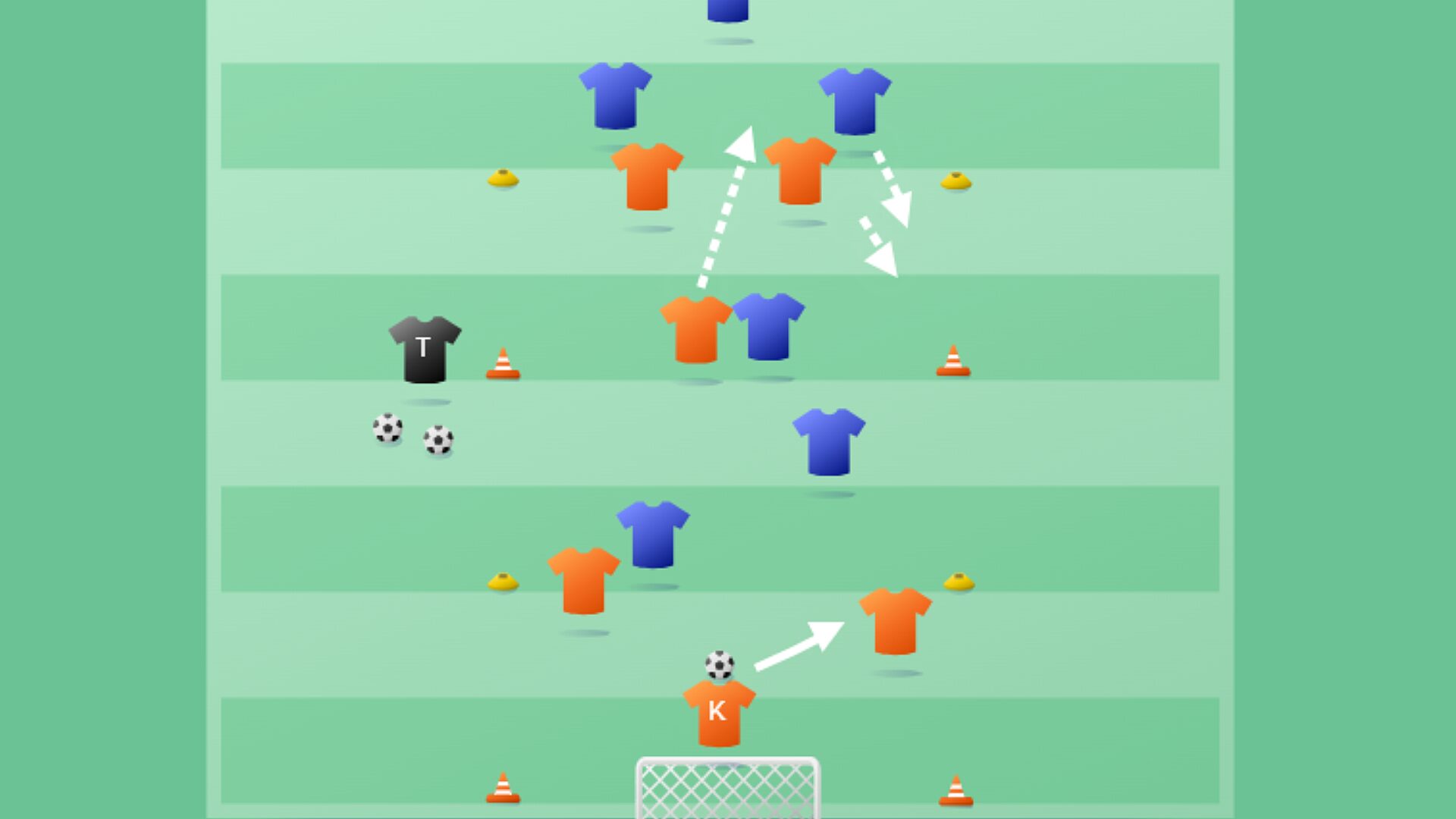 5k tegen 5k op 2 grote doelen