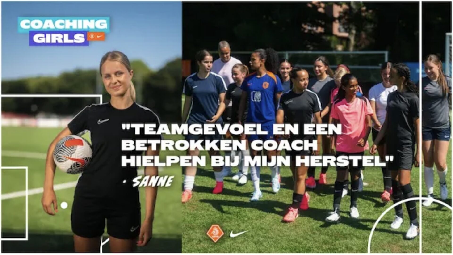 Sanne over teamgevoel