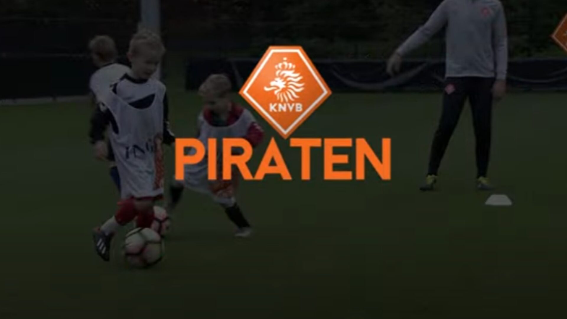 Voetbaloefening Piraten
