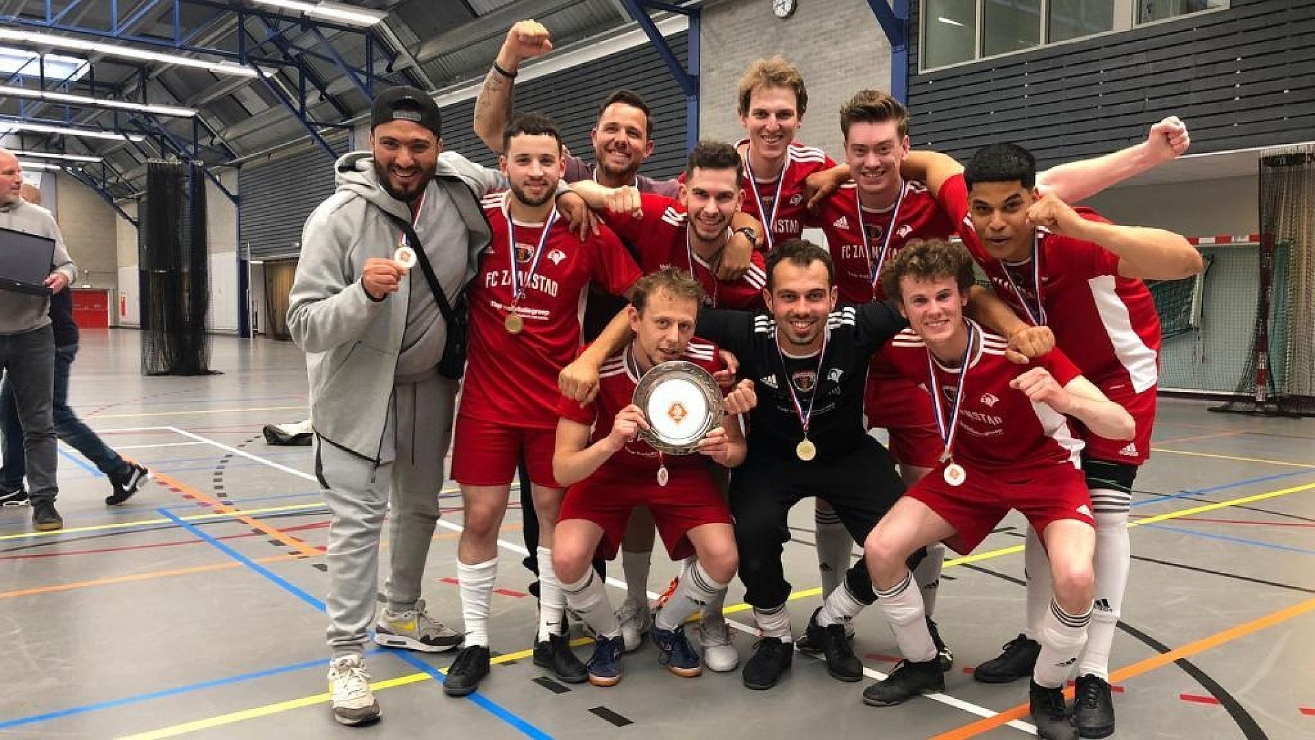 Dovenzaalvoetbalwinnaar Zaanstad