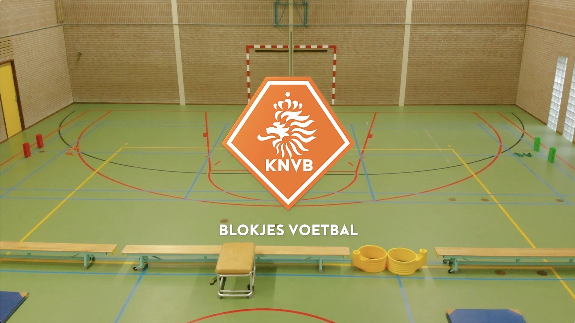 Blokjes voetbal