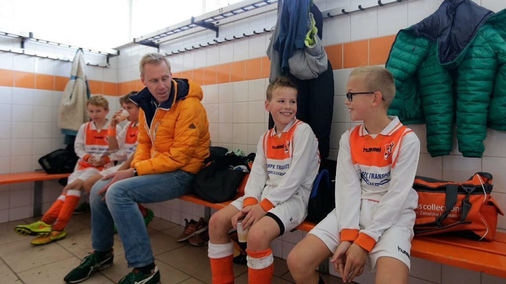 De Rust in de kleedkamer