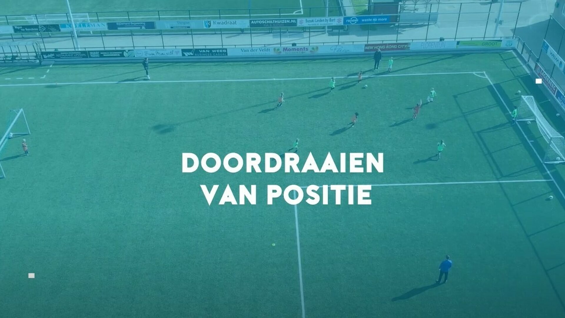 Doordraaien van positie