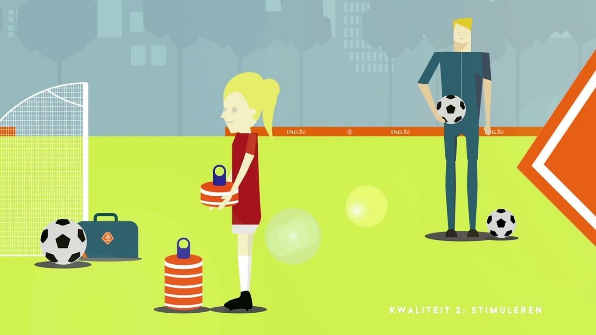 Het voetbalteam video