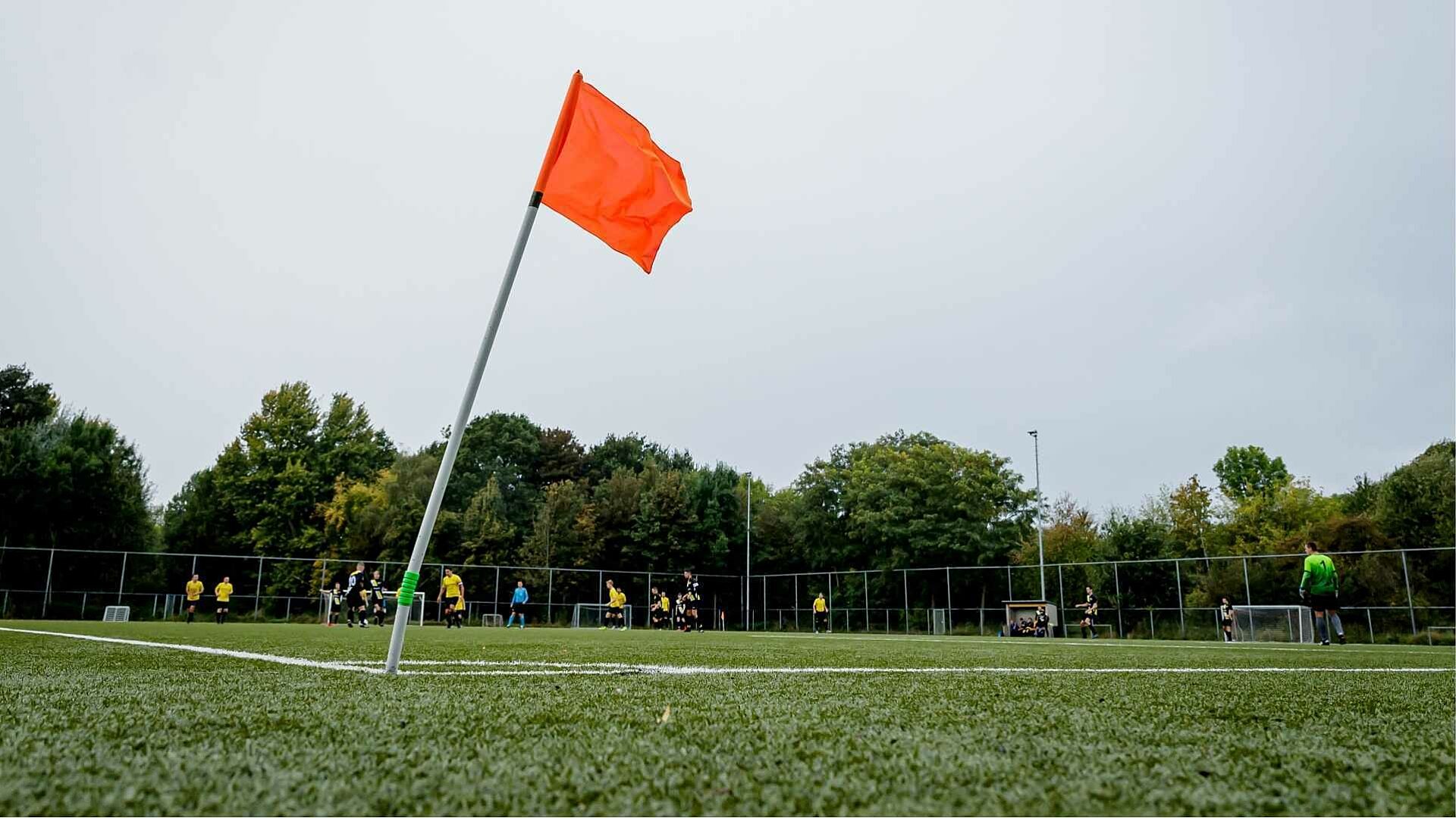 KNVB ondersteuning vlag