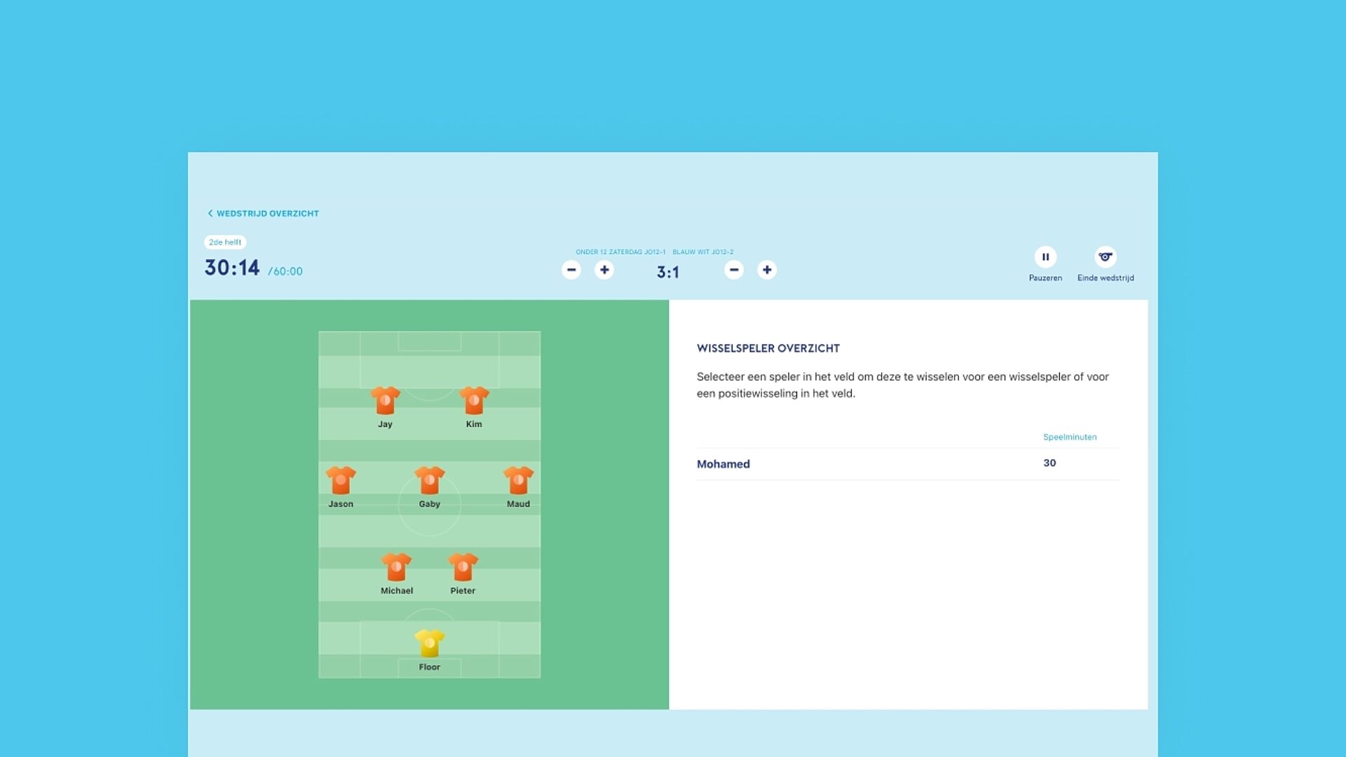 KNVB Rinus Wedstrijdmodus