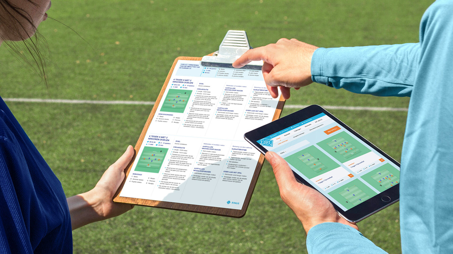 KNVB Rinus Oefening uitprinten