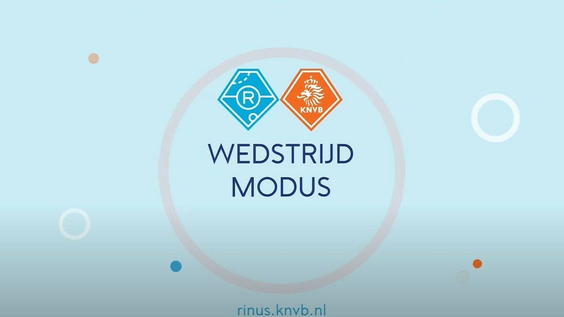 Rinus Wedstrijdmodus uitlegvideo