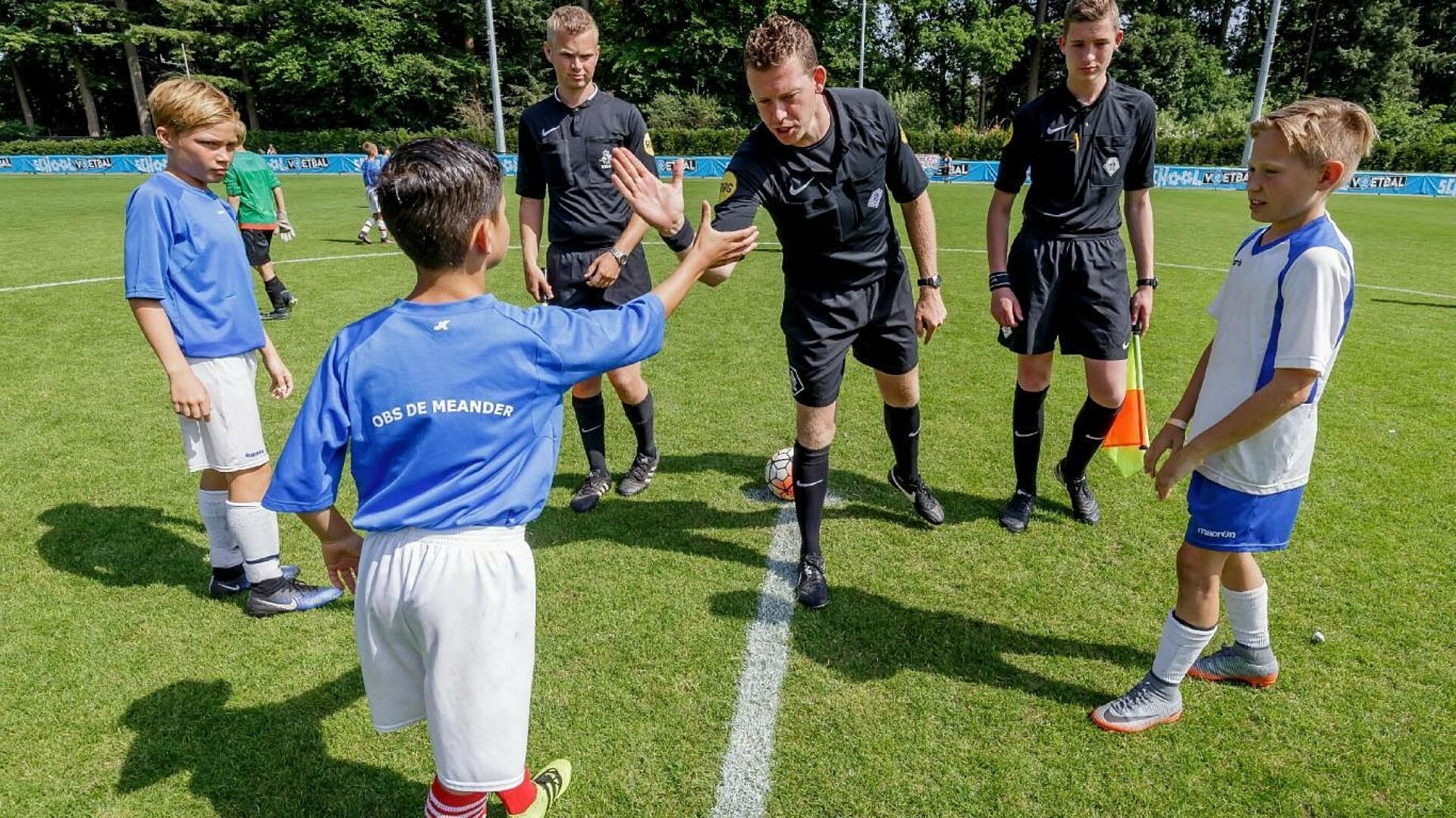 Sportiviteit respect scheidsrechter