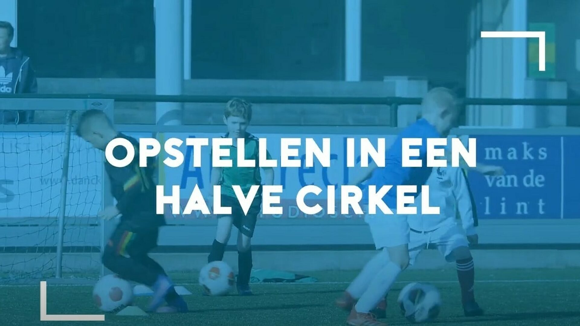 Trainerstip Opstellen halve cirkel