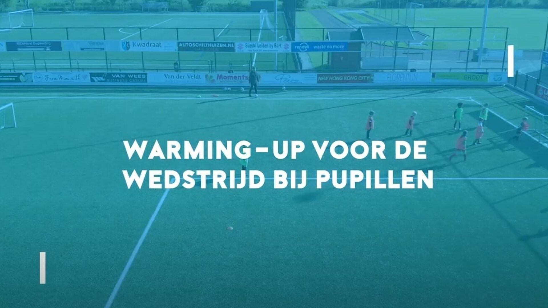 Trainerstip Warming up voor de wedstrijd pupillen