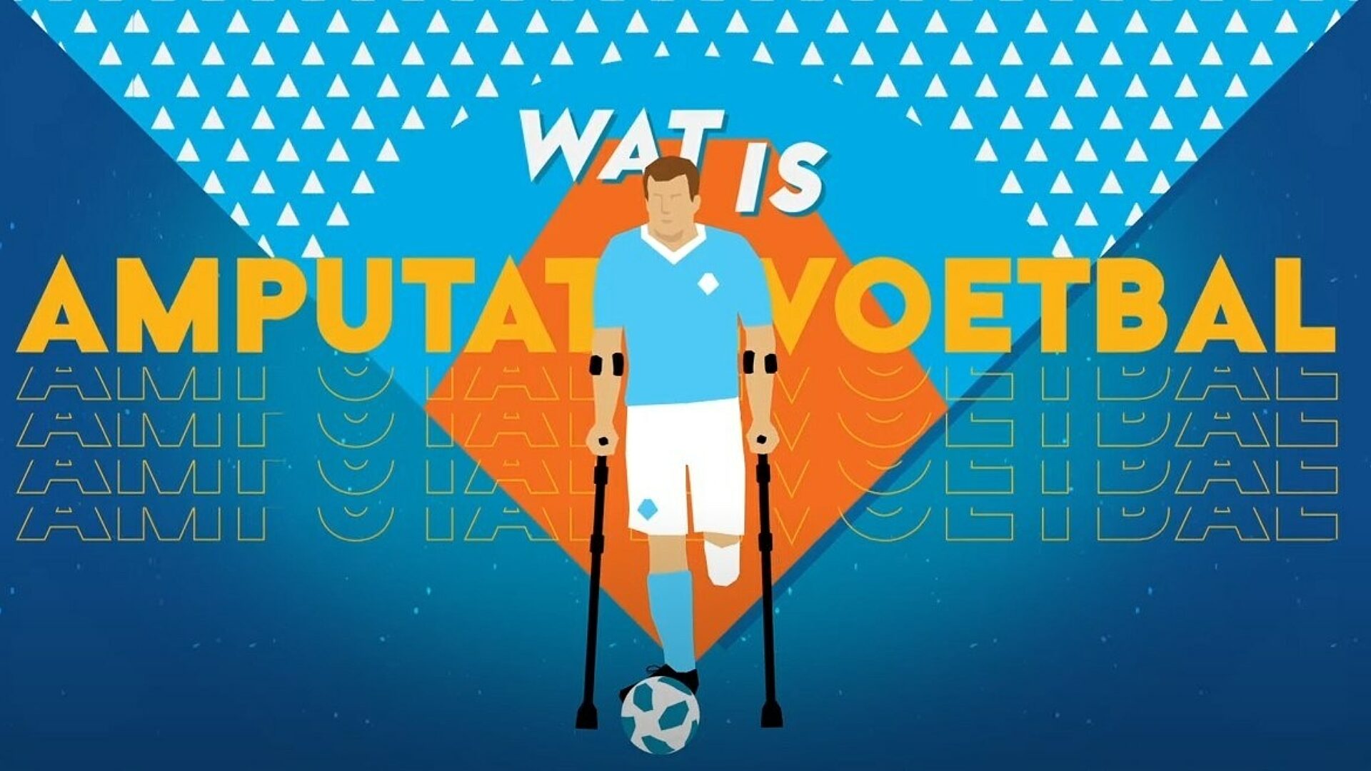 Amputatievoetbal video