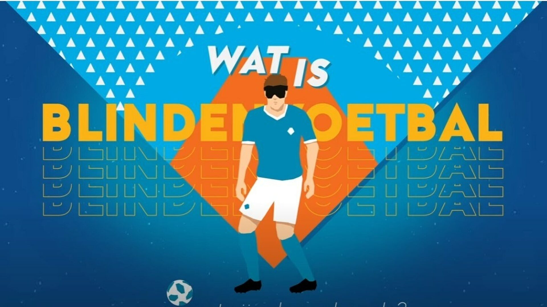 Blindenvoetbal video