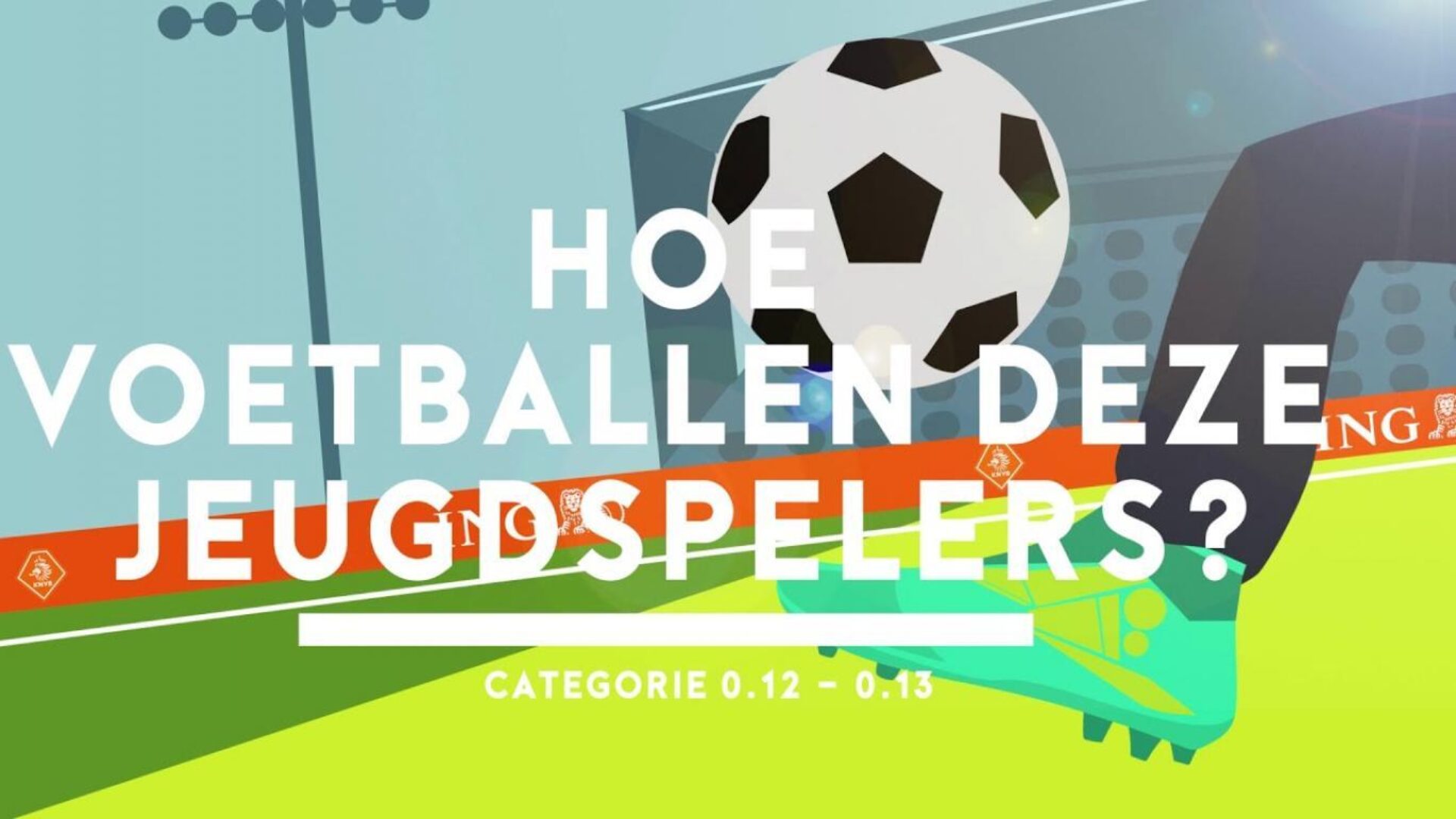 012/O13 jeugdvoetballer video