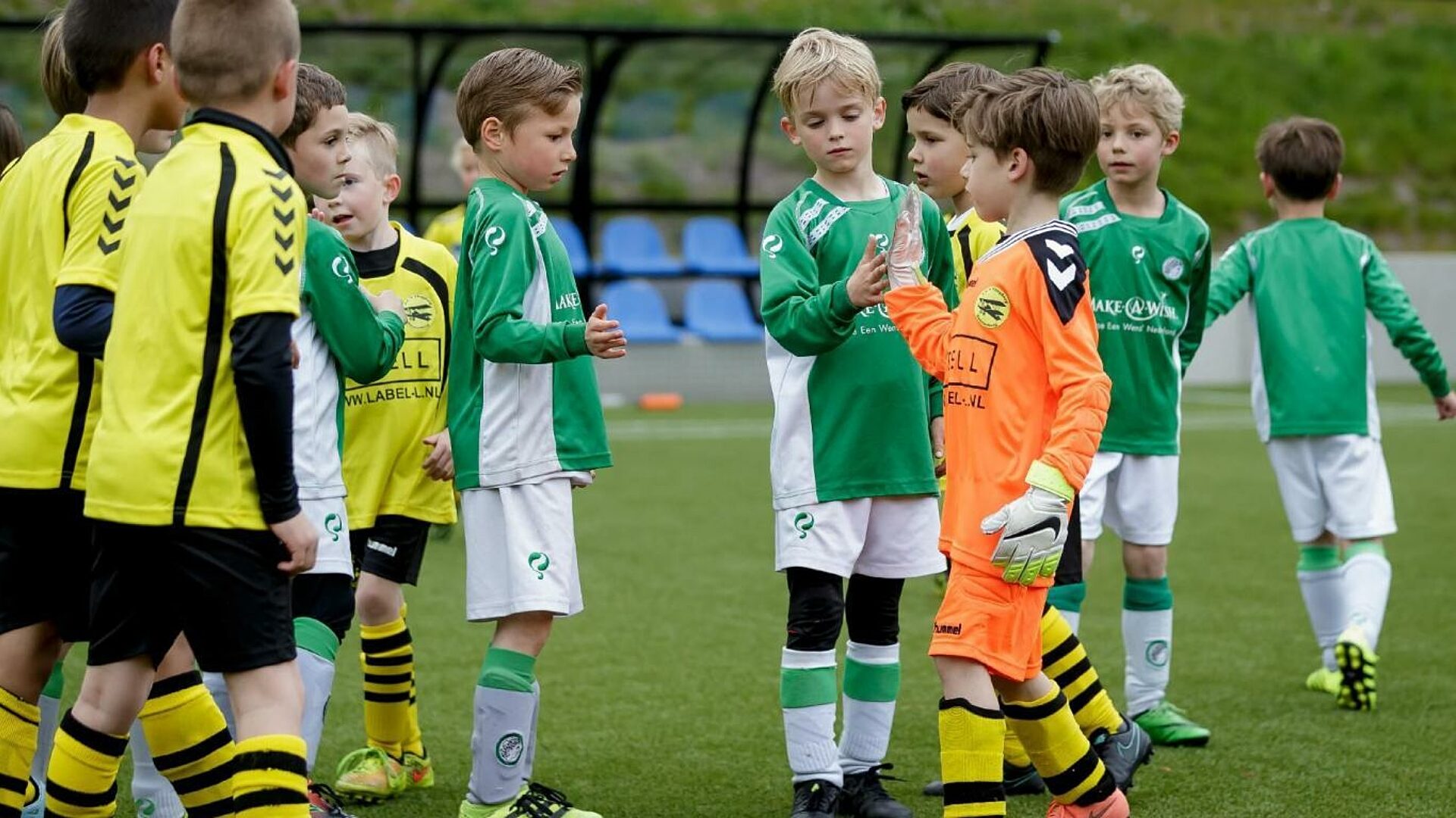 Pupillenvoetbal toernooi