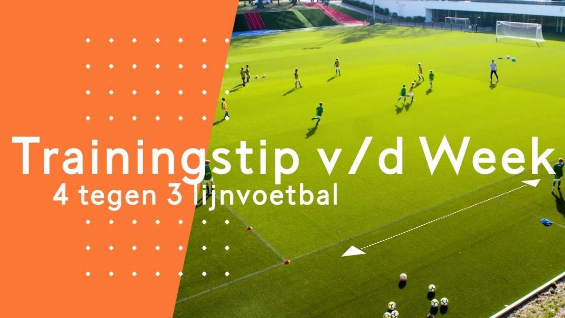 Trainingstip 4v3 lijn